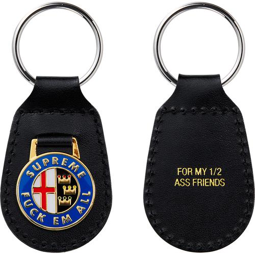 Details on Enamel Leather Keychain from spring summer 2016