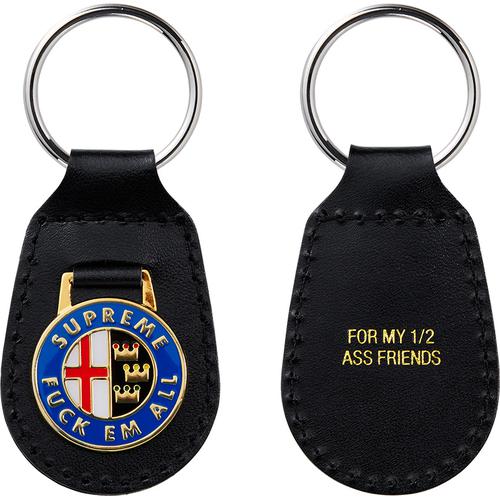 Details on Enamel Leather Keychain from spring summer
                                            2016