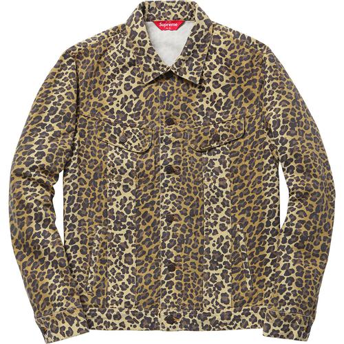 Details on Leopard Denim Jacket from spring summer 2015