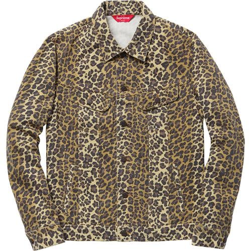 Details on Leopard Denim Jacket from spring summer
                                            2015