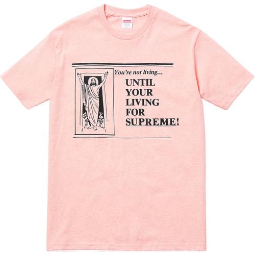 Supreme Living Tee for spring summer 15 season