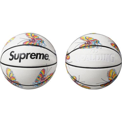 Details on Supreme Spalding Gonz Butterfly Basketball from spring summer
                                            2016