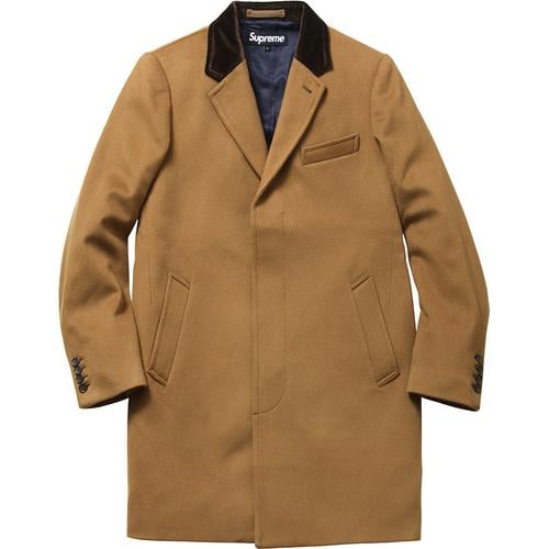 Supreme Wool Overcoat for fall winter 14 season