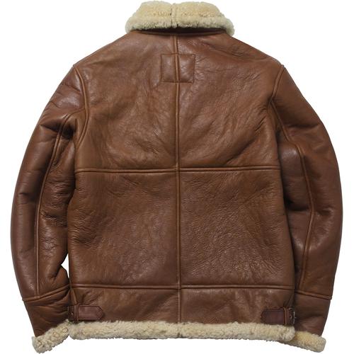 Details on Supreme Schott B-3 Shearling Jacket None from fall winter
                                                    2014