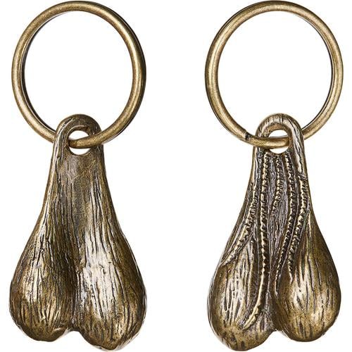 Details on Brass Balls Keychain from spring summer
                                            2016