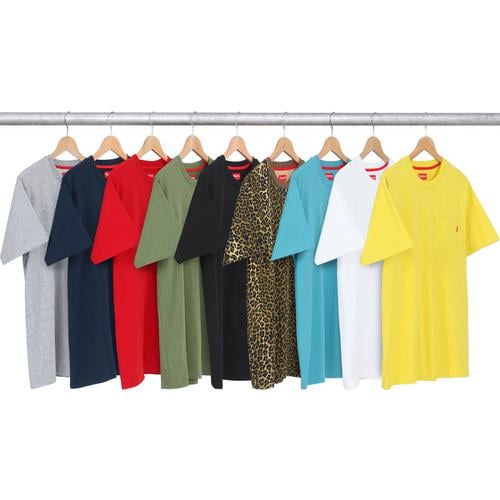 Supreme Pocket Tee for spring summer 15 season