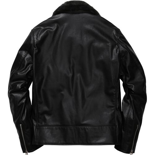 Details on Supreme Schott Perfecto Leather Jacket None from fall winter
                                                    2014