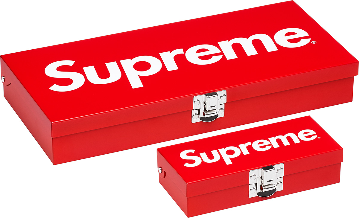 Large Metal Storage Box - spring summer 2017 - Supreme