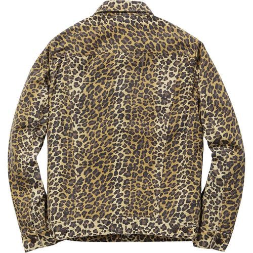 Details on Leopard Denim Jacket None from spring summer 2015