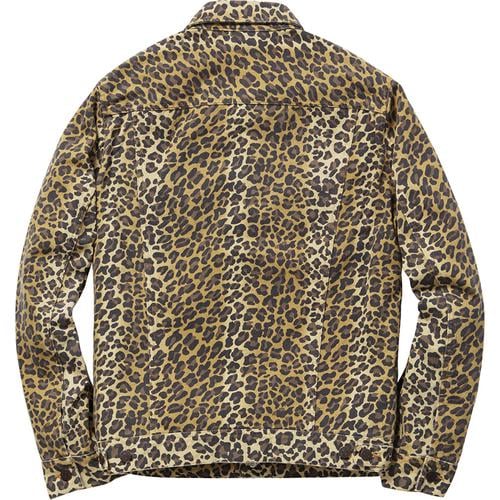 Details on Leopard Denim Jacket None from spring summer
                                                    2015