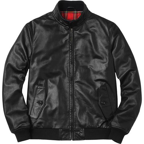Supreme Supreme Schott Leather Harrington Jacket for spring summer 16 season