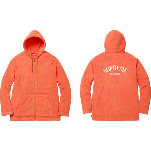 Details on Terry Zip Up Sweat None from spring summer
                                                    2016