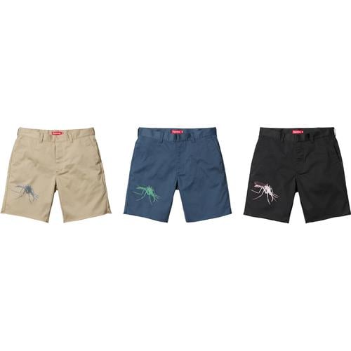 Supreme Mosquito Work Short for spring summer 16 season