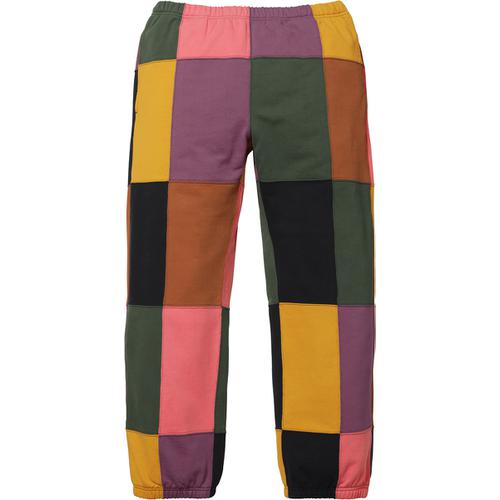Details on Patchwork Sweatpant None from fall winter
                                                    2017 (Price is $168)