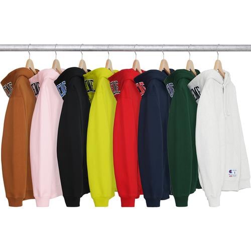 Supreme Supreme Champion Arc Logo Zip Up Sweat for fall winter 17 season