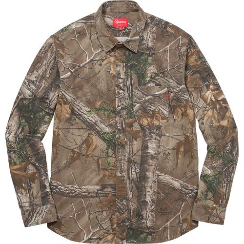 Realtree Camo Flannel Shirt - fall winter 2017 - Supreme