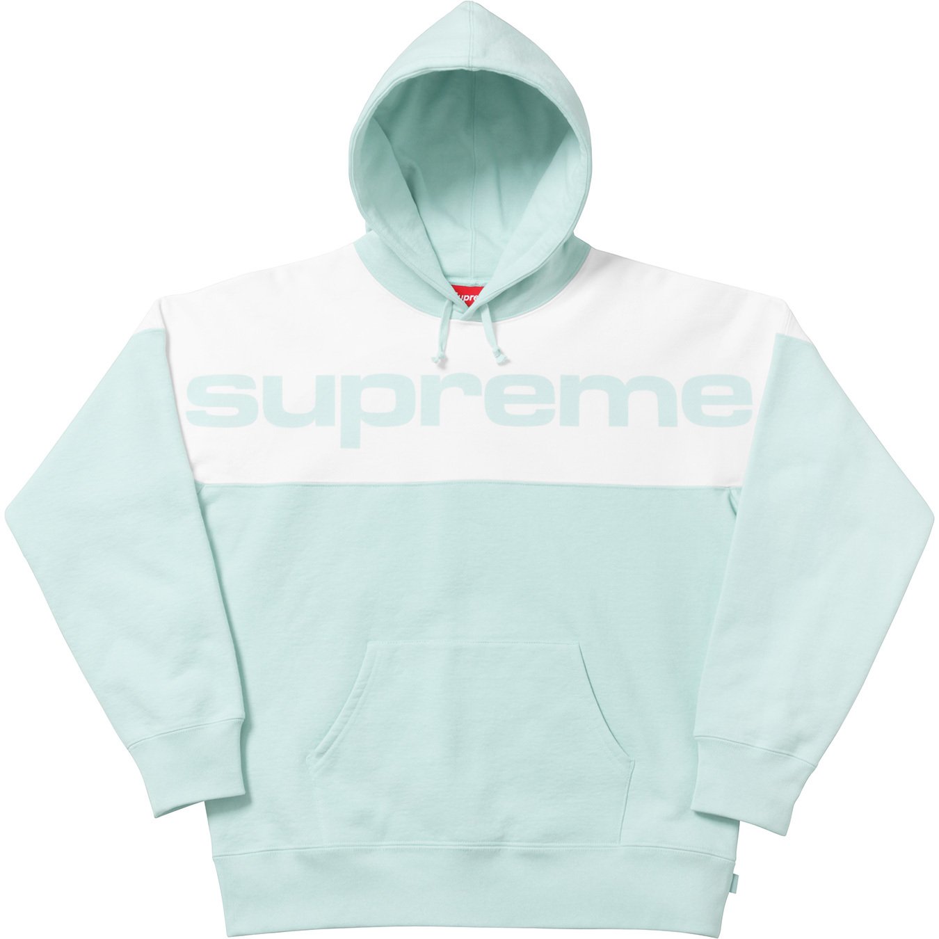 Blocked Hooded Sweatshirt - fall winter 2017 - Supreme