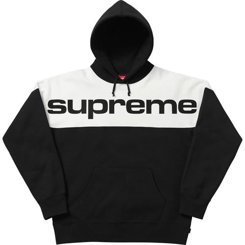 Details on Blocked Hooded Sweatshirt None from fall winter
                                                    2017 (Price is $158)