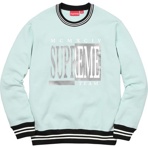 Supreme Team Crewneck (FW17) - $148