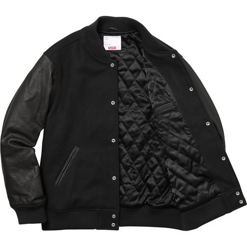 Details on Gonz Ramm Varsity Jacket None from fall winter 2017 (Price is $398)