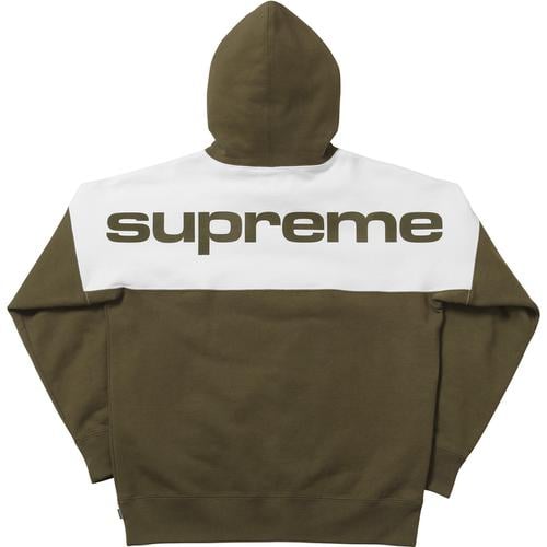 Details on Blocked Hooded Sweatshirt None from fall winter
                                                    2017 (Price is $158)