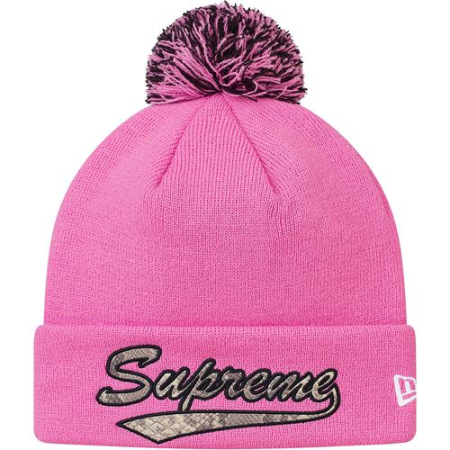 Details on New Era Snake Script Beanie None from fall winter 2017 (Price is $38)
