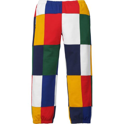 Details on Patchwork Sweatpant None from fall winter
                                                    2017 (Price is $168)