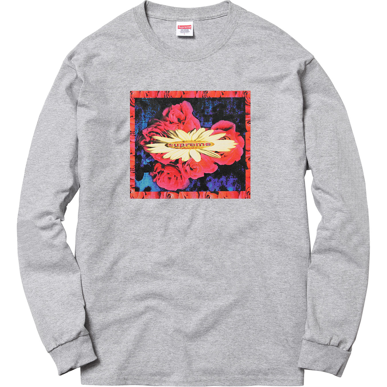 supreme flower shirt long sleeve