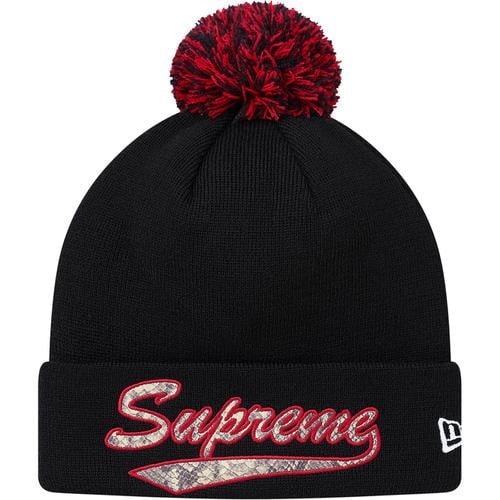 Details on New Era Snake Script Beanie None from fall winter
                                                    2017 (Price is $38)