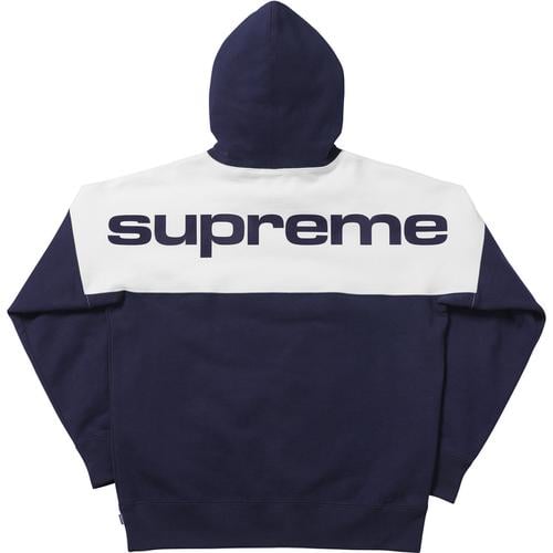 Supreme Blocked Hooded Sweatshirt (FW17) - $158