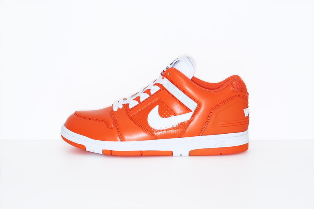 nike air force 2 supreme orange