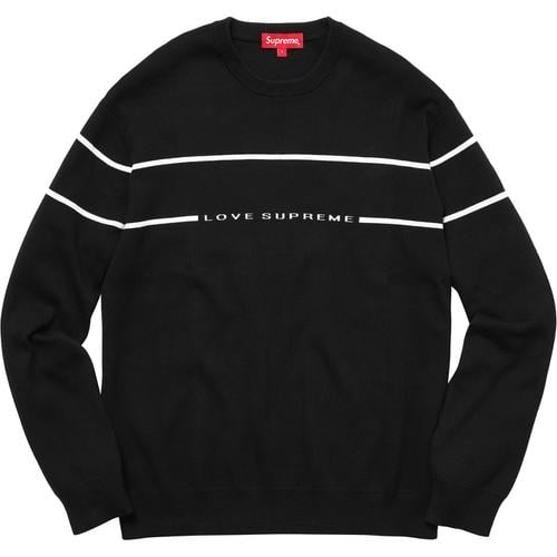 Details on Love Supreme Sweater None from fall winter
                                                    2017 (Price is $128)
