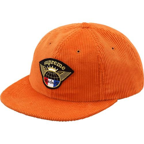 Supreme Global Corduroy 6-Panel (FW17) - $48