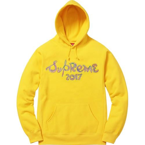 Details on Brush Logo Hooded Sweatshirt None from fall winter
                                                    2017 (Price is $158)