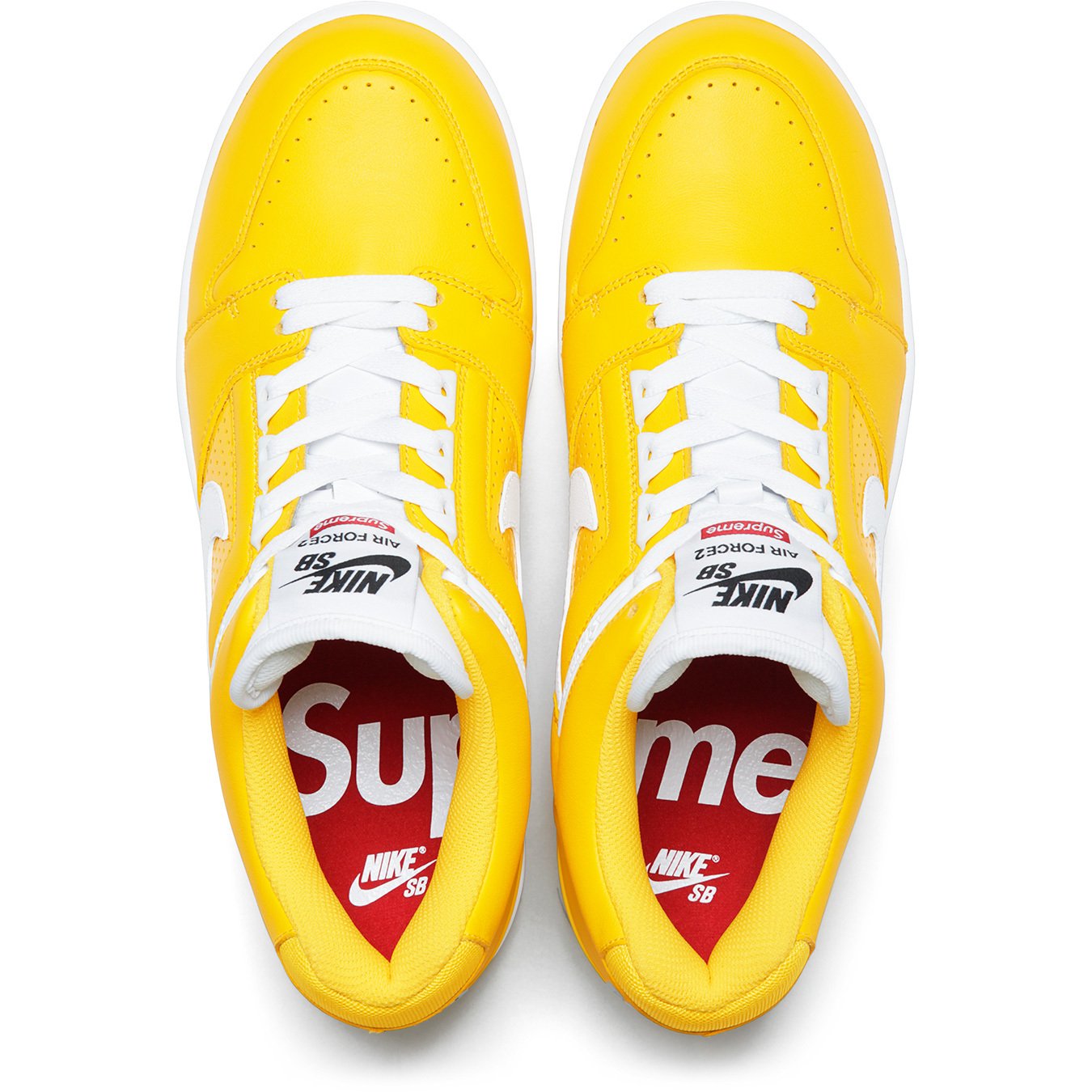 Supreme x air force 2 on feet hotsell