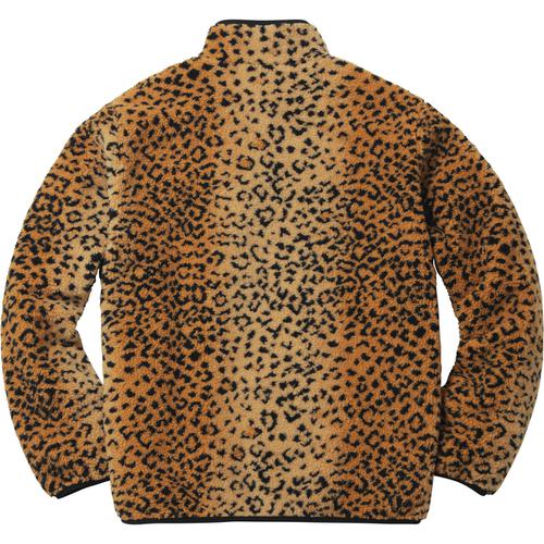 Leopard Fleece Reversible Jacket - fall winter 2017 - Supreme