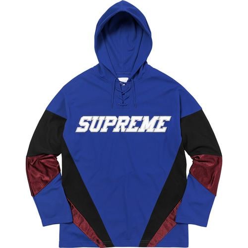 Details on Hooded Hockey Jersey None from fall winter
                                                    2017 (Price is $148)