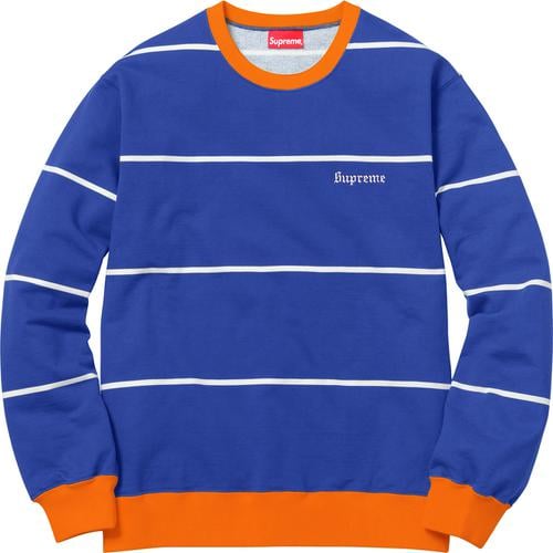 Details on Striped Crewneck None from fall winter
                                                    2017 (Price is $128)