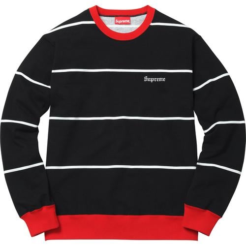 Details on Striped Crewneck None from fall winter
                                                    2017 (Price is $128)