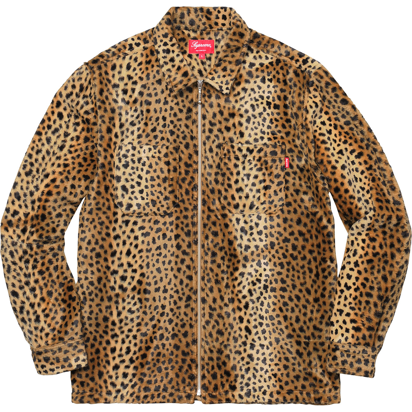 Supreme cheetah hotsell jacket