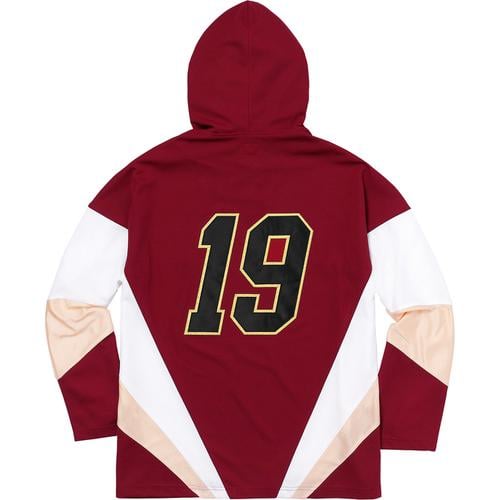 Details on Hooded Hockey Jersey None from fall winter
                                                    2017 (Price is $148)