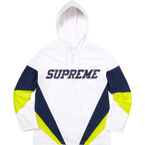 Details on Hooded Hockey Jersey None from fall winter 2017 (Price is $148)