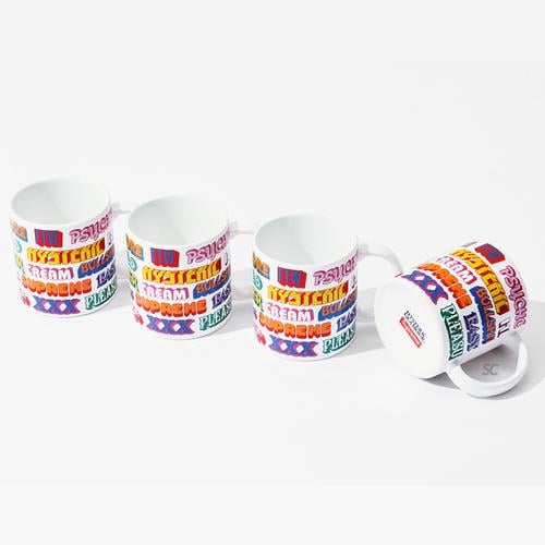 Supreme Supreme HYSTERIC GLAMOUR Ceramic Coffee Mug for fall winter 17 season