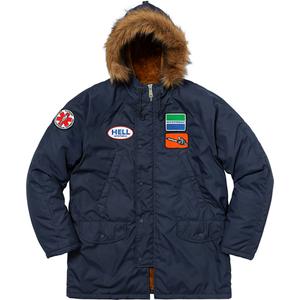 HYSTERIC GLAMOUR N-3B Parka - fall winter 2017 - Supreme