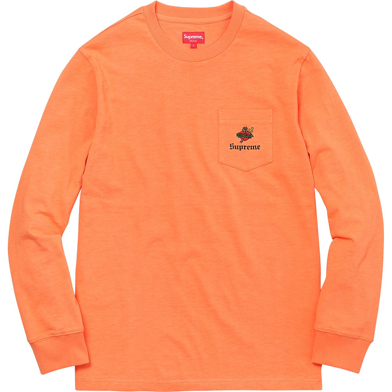 デレラ様専用SUPREME SACRED HEART L/S POCKET-