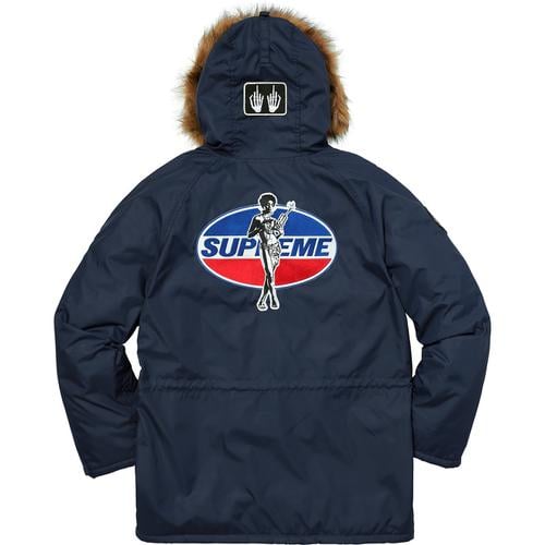 Details on Supreme HYSTERIC GLAMOUR N-3B Parka None from fall winter
                                                    2017 (Price is $448)