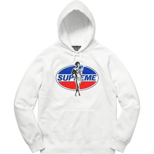 Details on Supreme HYSTERIC GLAMOUR Hooded Sweatshirt None from fall winter 2017 (Price is $158)