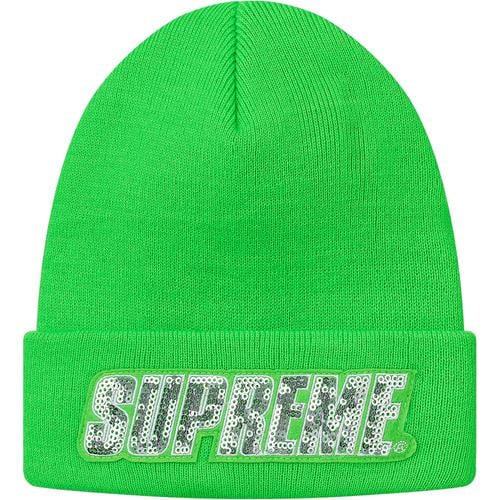 Details on Sequin Beanie None from fall winter 2017 (Price is $32)