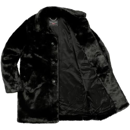 HYSTERIC GLAMOUR Fuck You Faux Fur Coat - fall winter 2017 - Supreme