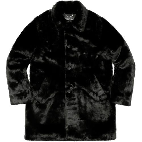 Details on Supreme HYSTERIC GLAMOUR Fuck You Faux Fur Coat None from fall winter
                                                    2017 (Price is $398)